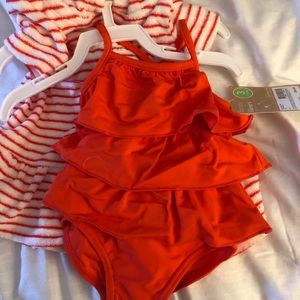 Bathing suit and cover up